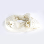 Infinity Blanket // Cream (67"L x 35"W)