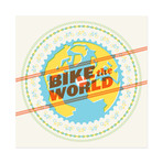 Bike The World Print