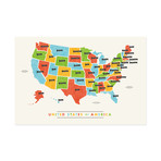 Fifty States Map