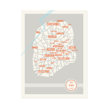 Atlanta Neighborhoods Map