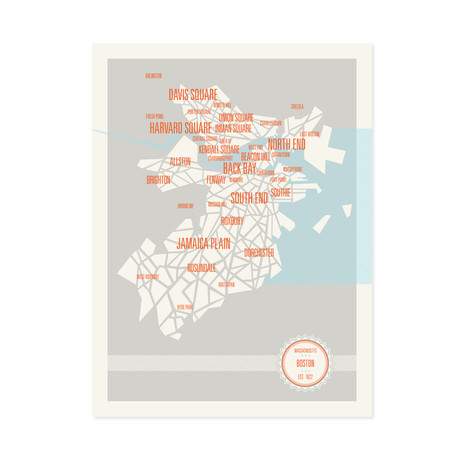 Boston Neighborhoods Map