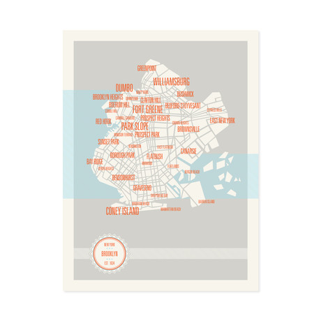 Brooklyn Neighborhoods Map