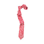 Sanguine Flowers Tie