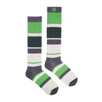 Blocks and Stripes Knee Sock (5.5-9.5)