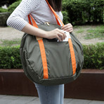 Earth Bag (Khaki-Grey-Orange)