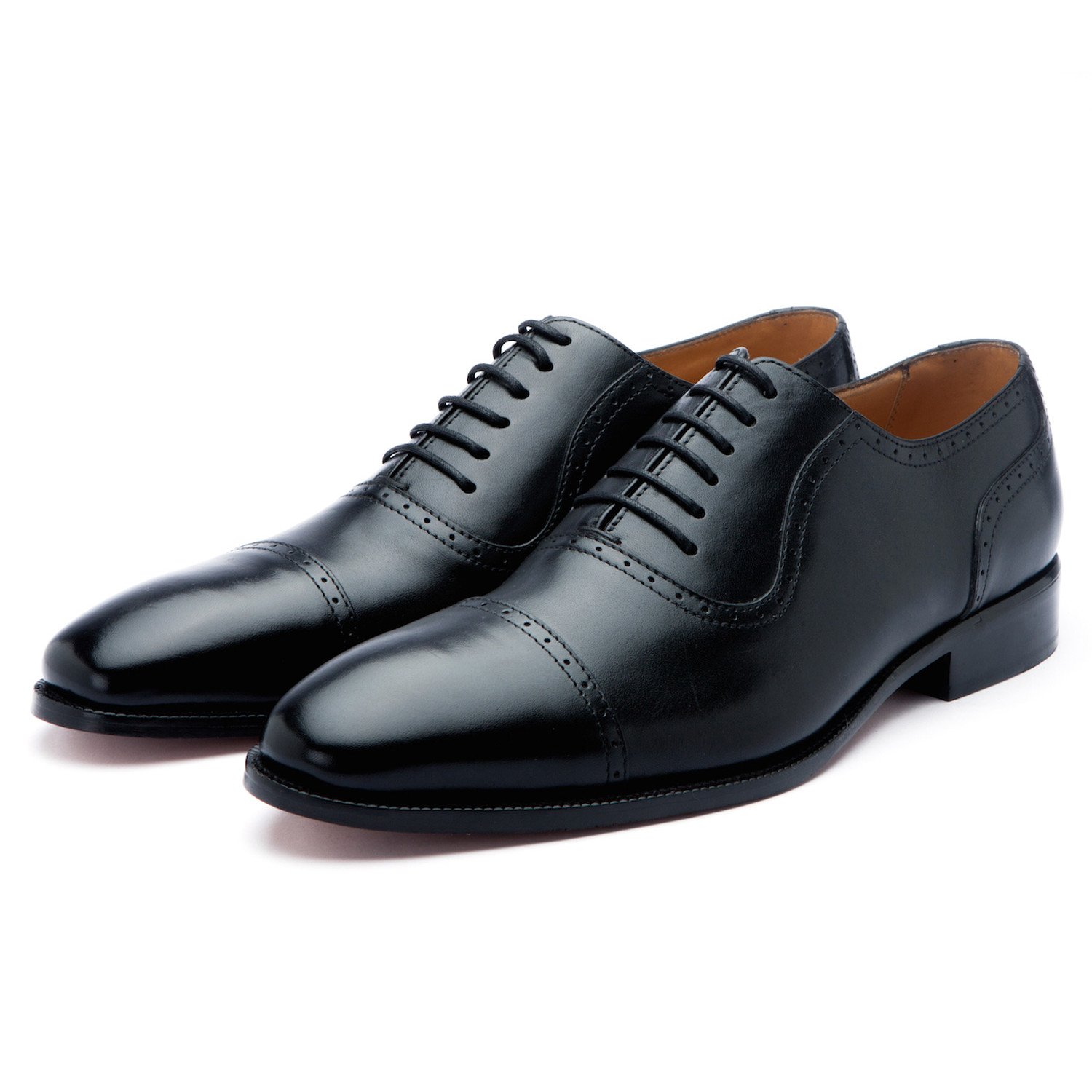 Semi Brogue Oxford // Black (US: 13) - 3DM Lifestyle - Touch of Modern