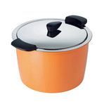 Hotpan Cook & Serveware Stockpot // 5 Quart (Orange)