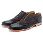 Store Moustache // Wingtip Combination Brogue // Grey (US: 7)