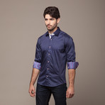 Button Down Shirt // Dark Blue (XL)