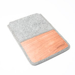 iPad Mini Case // Grey Flannel Wool