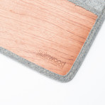 iPad Mini Case // Grey Flannel Wool