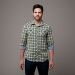 Eddie Button-Up Shirt // Olive (M)