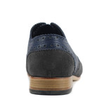 Clint Oxford // Navy + Grey Suede (US: 8)