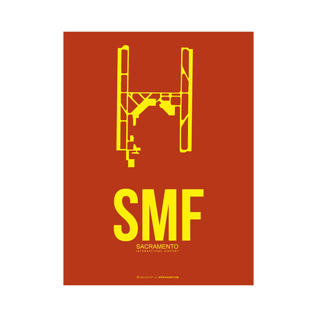 SMF Sacramento Poster (Red)