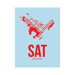 SAT San Antonio Poster (Red)