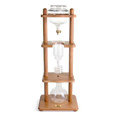 6-8 Cup Cold Drip Maker // Bamboo Straight Frame