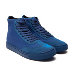 Champion Canvas + Suede High Top Sneaker // Blue (US: 9)