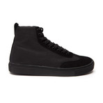 Champion Canvas + Suede High Top Sneaker // Black (US: 9)