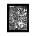 Los Angeles Street Map (Size 11"x14")