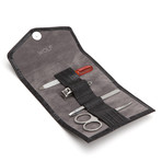 Blake Travel Manicure Set (Black Pebble)