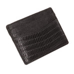 Blake Card Wallet (Black Lizard)