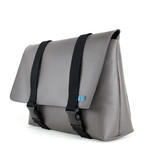 Peter Messenger Bag // Slate Grey