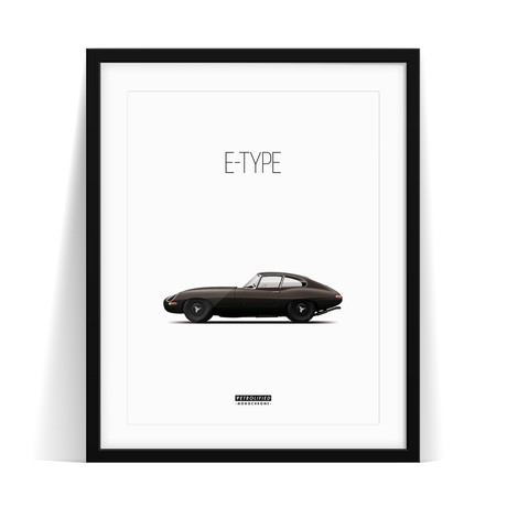 Jaguar E-Type // Monochrome