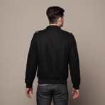 Wool Blend Iconic Jacket // Black (L)