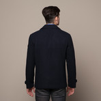 Members Only // Melton Wool Peacoat // Navy (XL)