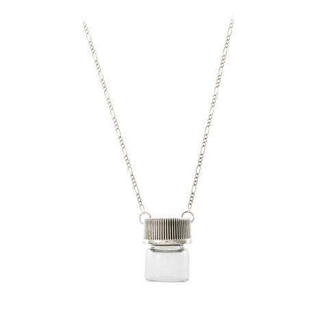 Empty But Awake Vial Necklace
