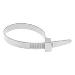 Zip-Tie Bracelet // Medium (Silver)