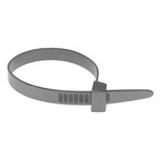 Zip-Tie Bracelet // Medium (Silver)