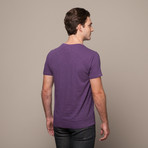 Artitstry in Motion // Vintage Slub Henley Crew // Vintage Violet (S)