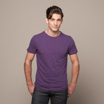 Artitstry in Motion // Vintage Slub Henley Crew // Vintage Violet (S)