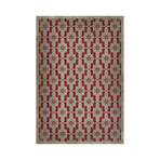 E34 // Red (2'10.5"L x 4'2"W)