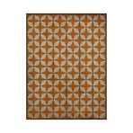 E5 // White + Orange (2'10.5"L x 4'2"W)