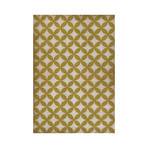 E28B // Yellow + White (2'10.5"L x 4'2"W)