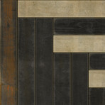 E30 // Black + White (2'10.5"L x 4'2"W)