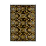 Topaz // Retro Vinyl Floorcloth (2'10.5"L x 4'2"W)