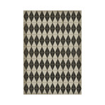 The Jester // Retro Vinyl Floorcloth (2'10.5"L x 4'2"W)