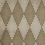 Copperhead // Retro Vinyl Floorcloth (2'10.5"L x 4'2"W)