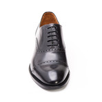 Paul Evans // The Brando Semi-Brogue Oxford // Nero (US: 9)