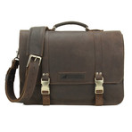 Leather Messenger Bag