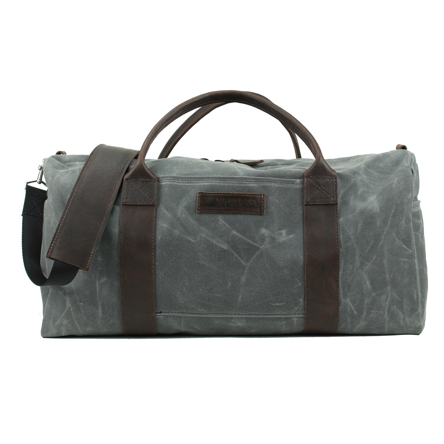 Waxed Canvas Duffle Bag - Rugged Material - Touch of Modern