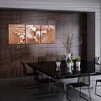 InterDiffusion Copper (19"L x 48"W Single Panel Metal Print)