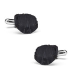 Volcanic Obsidian Cufflinks