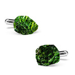 Moldavite Cufflinks