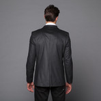 Velour Blazer // Charcoal (2XL)