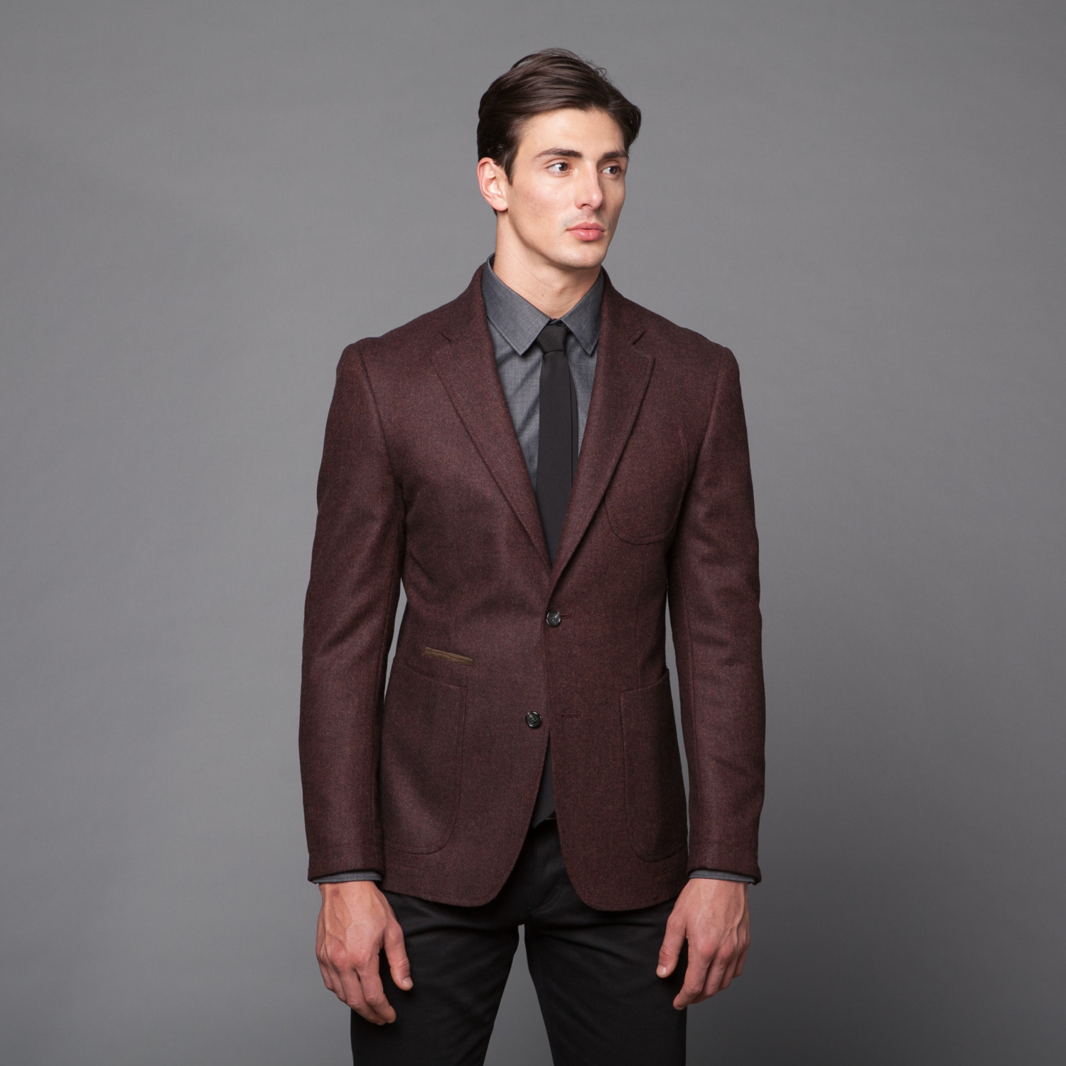 Blazer with Elbow Patches // Rust (S) - Report Collection - Touch of Modern