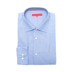 Report Collection // Button Up Shirt // Light Blue Check (15.5" Neck // 32-33" Sleeve)